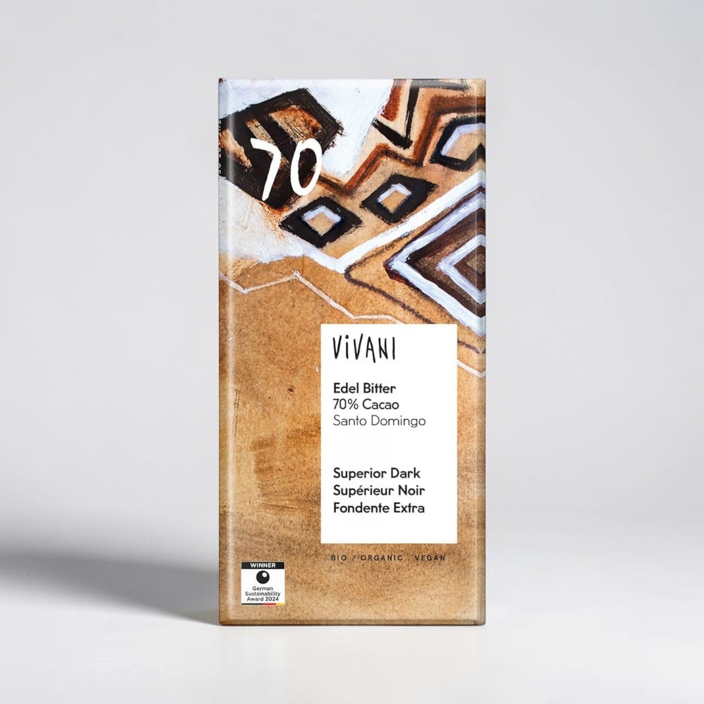 Dark 70% Superior Chocolate Vegan Organic 100g