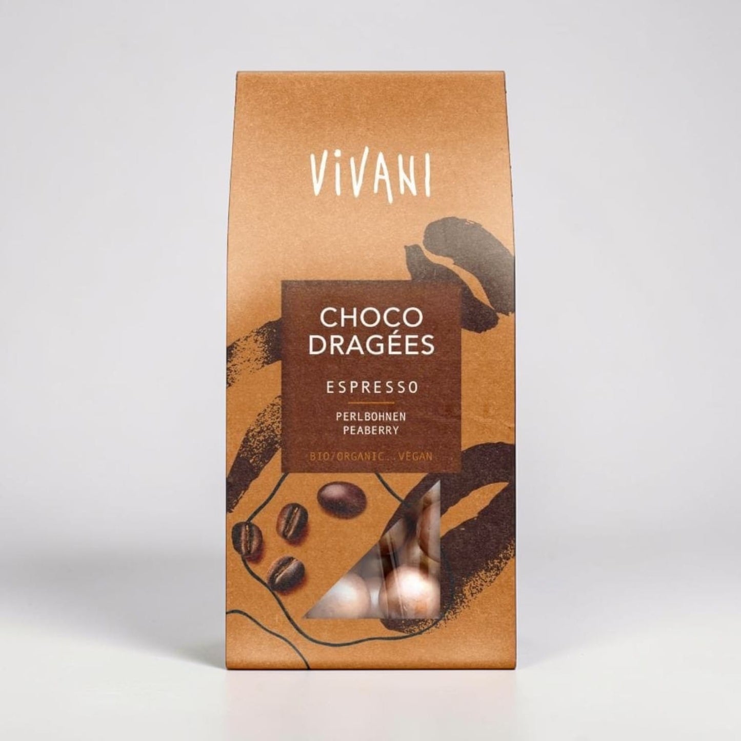 Choco Dragees Espresso by Vivani