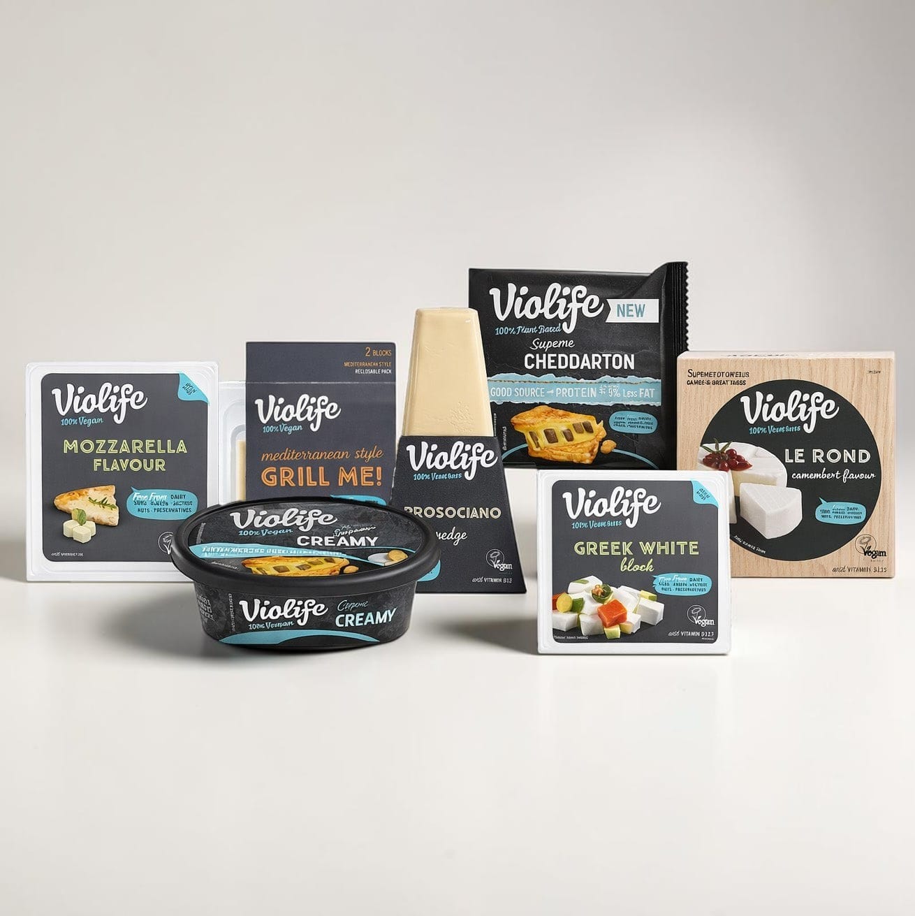Violife Bundle Selection box by Saporia | Artisan UK Vegan Cheesemonger & Deli