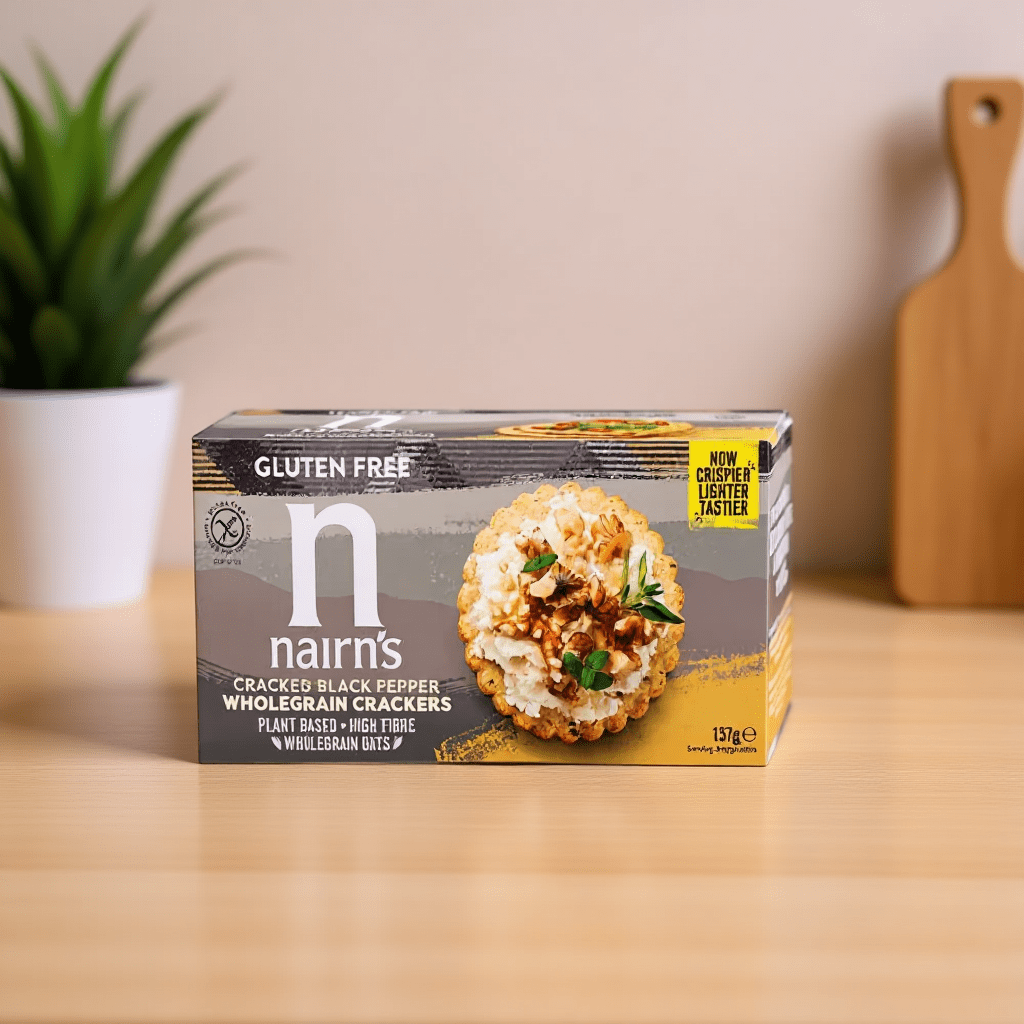 Cracked Black Pepper Wholegrain Cracker 137g