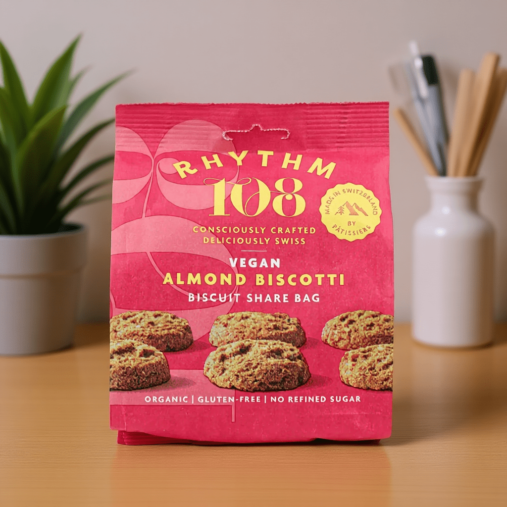 Almond Biscotti Tea Biscuit Share Bag 135g