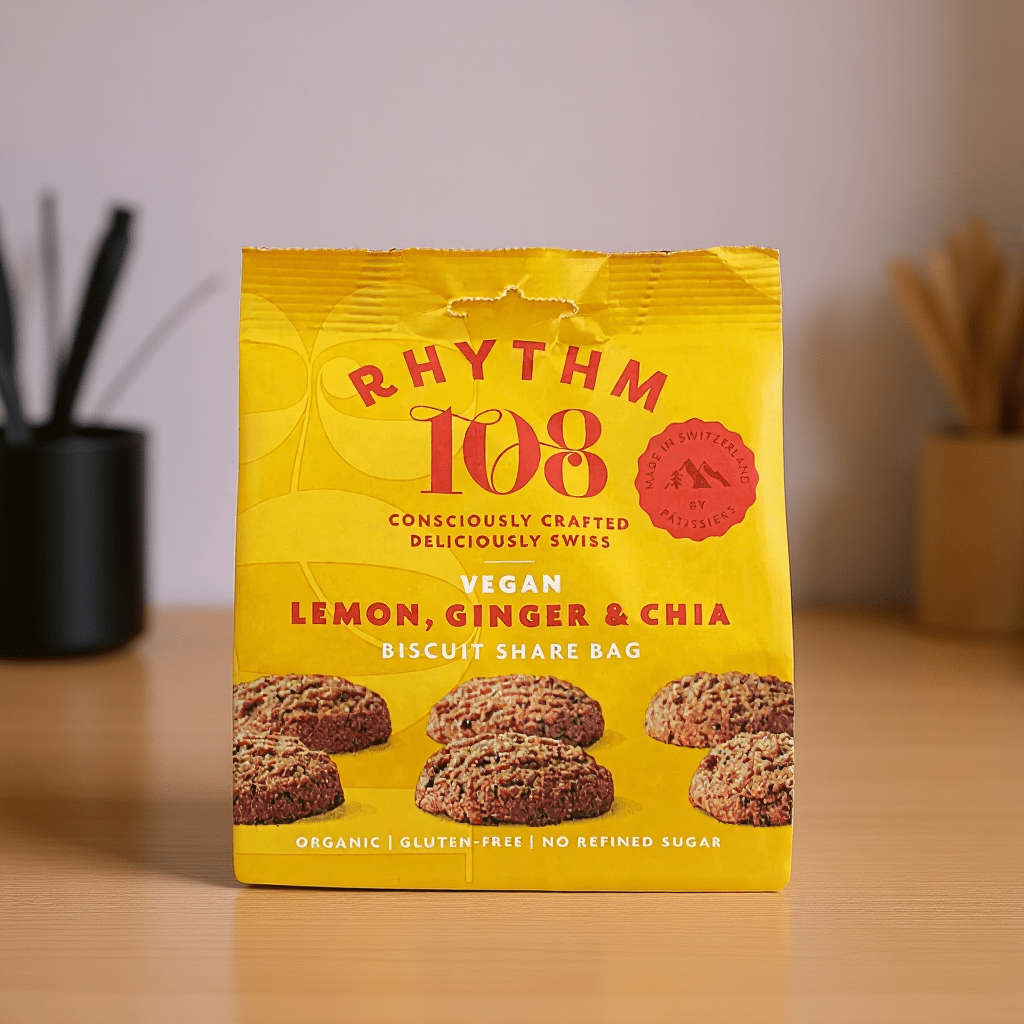 Lemon Chia Tea Biscuit Bag 135g