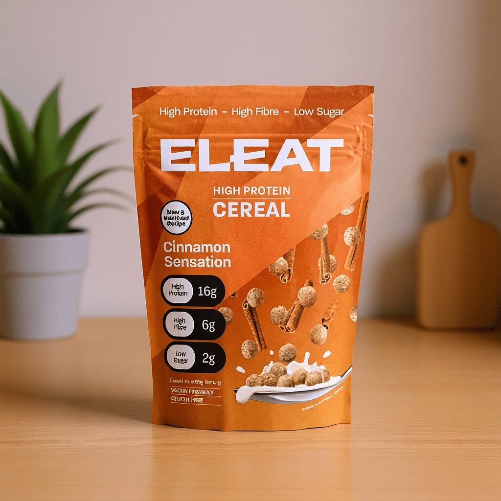 Cinnamon Sensation High Protein Cereal 250g