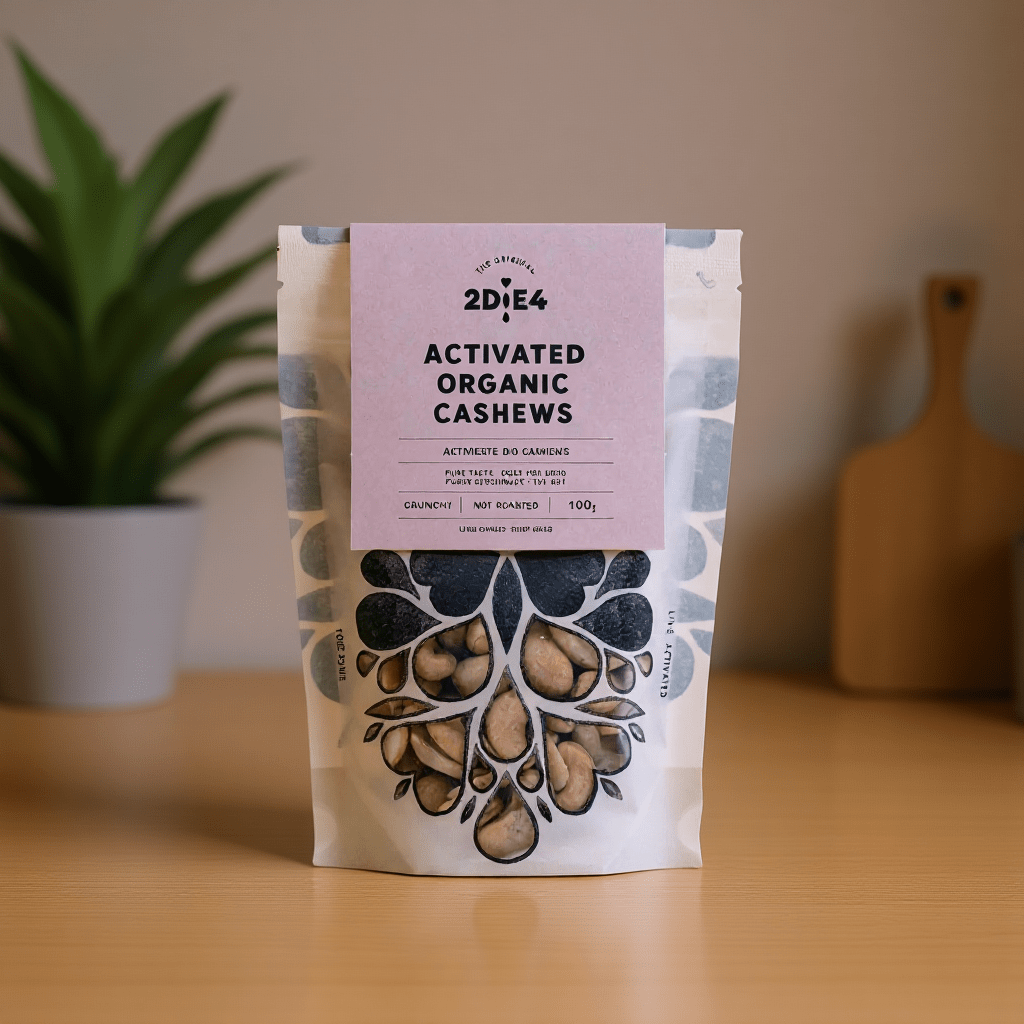 Activated Organic Cashews 100g