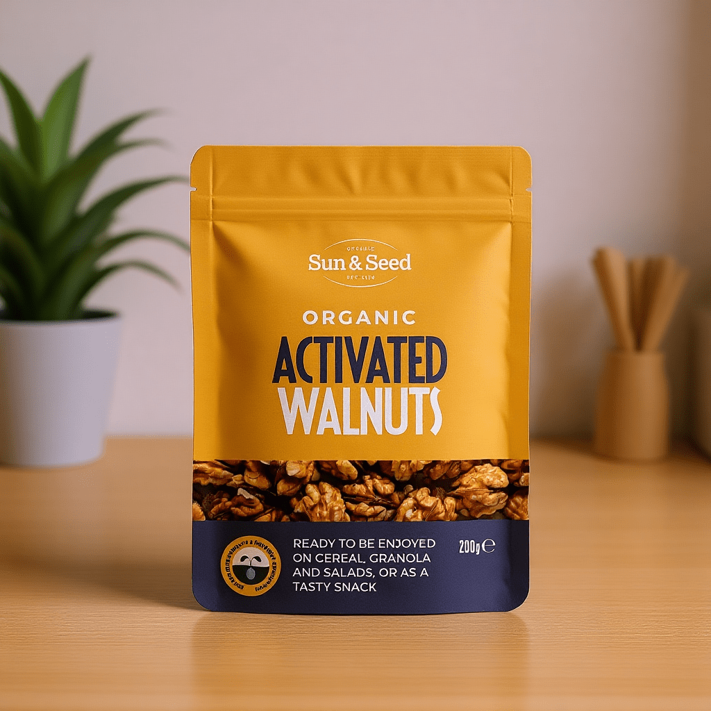 Organic Activated Walnuts 200g