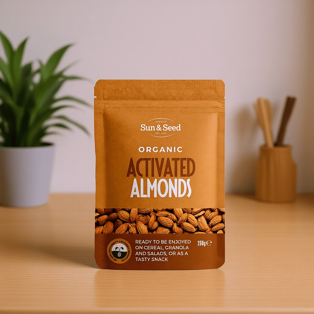 Organic Activated Almonds 200g