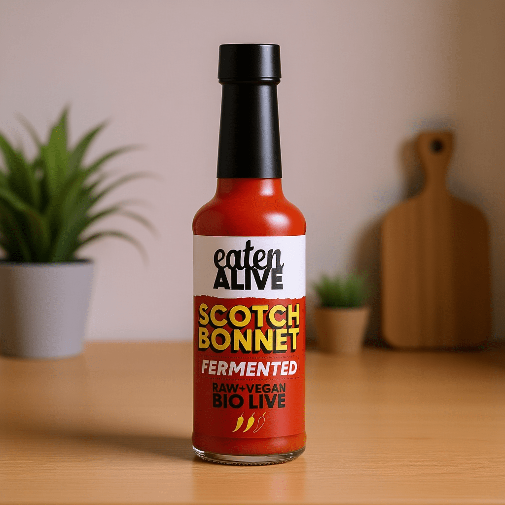 Raw Fermented Scotch Bonnet Hot Sauce 150g