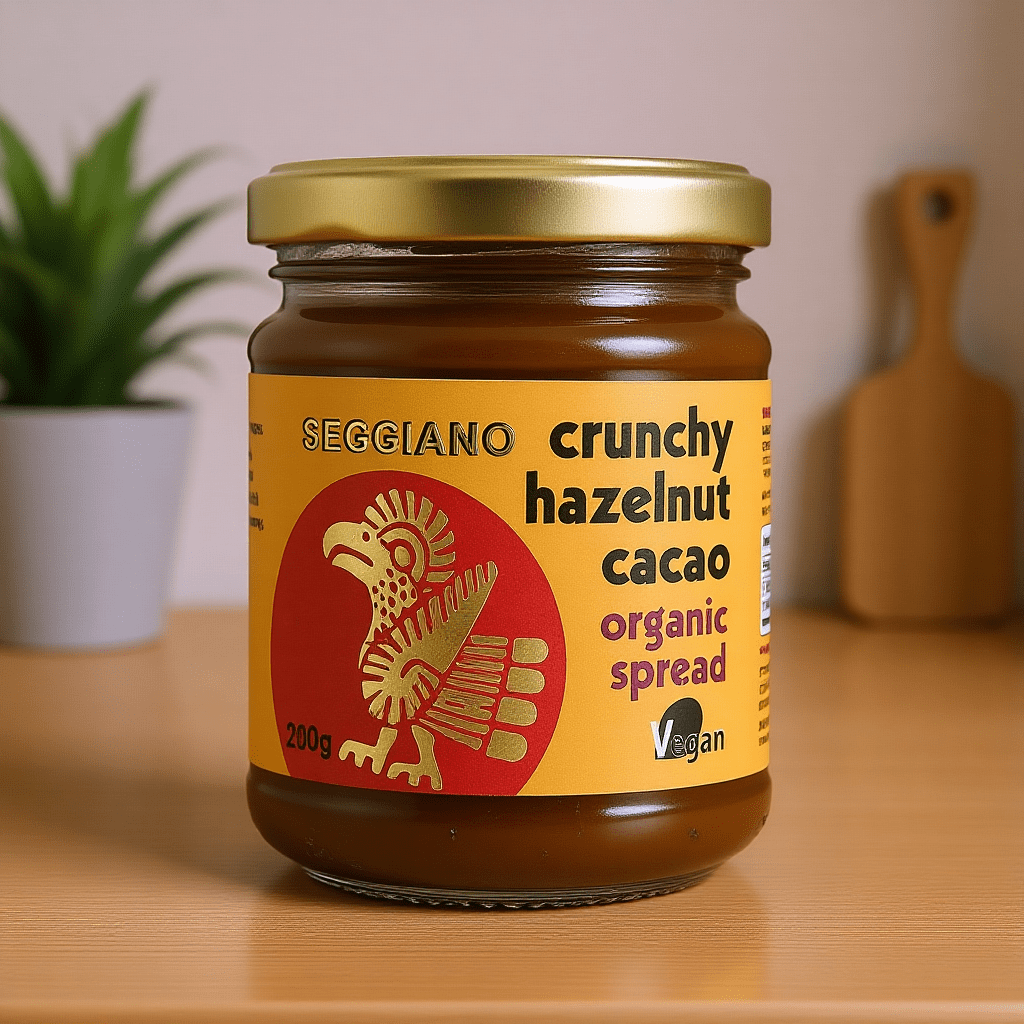Organic Crunchy Hazelnut Cacao Spread 200g
