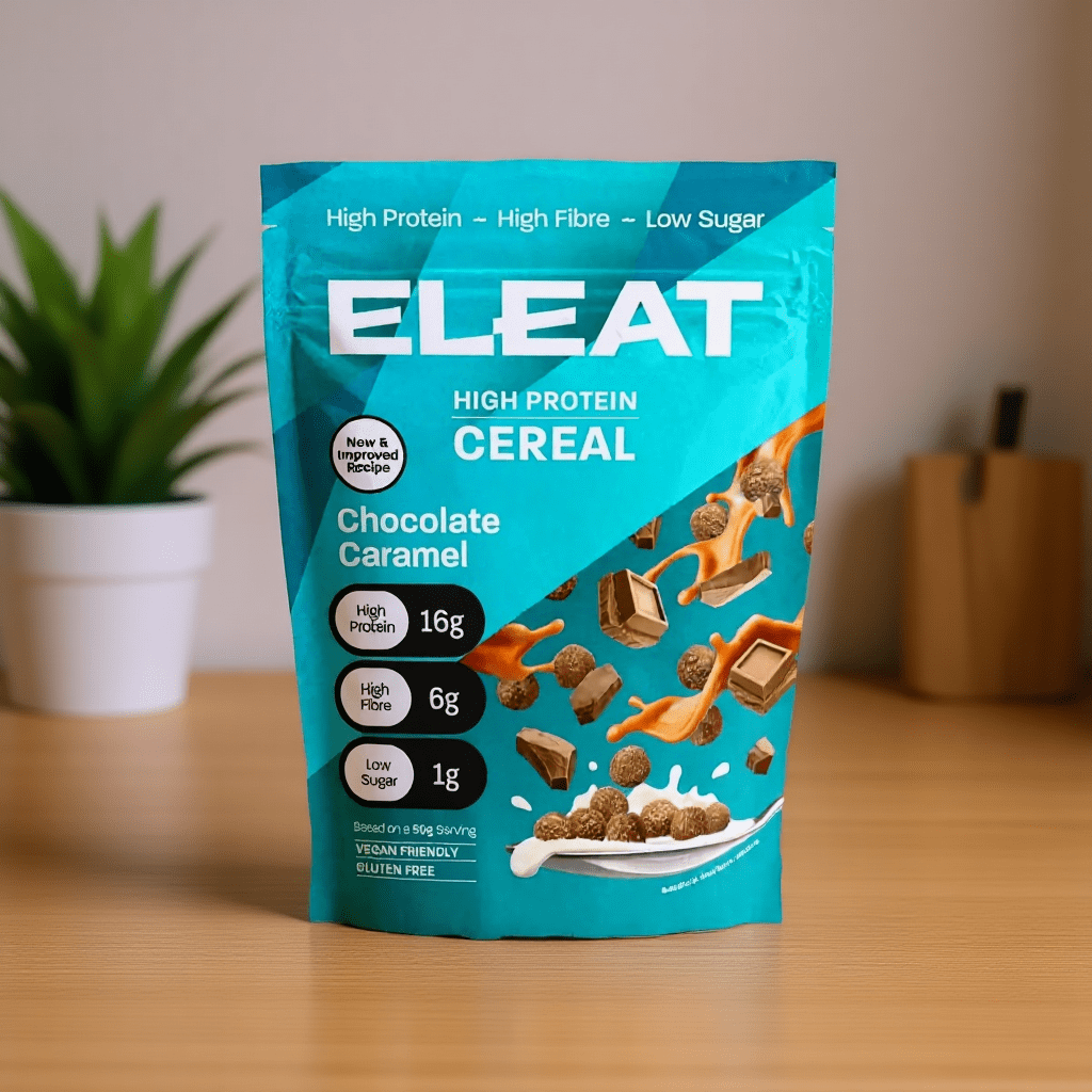 Chocolate Caramel High Protein Cereal 250g