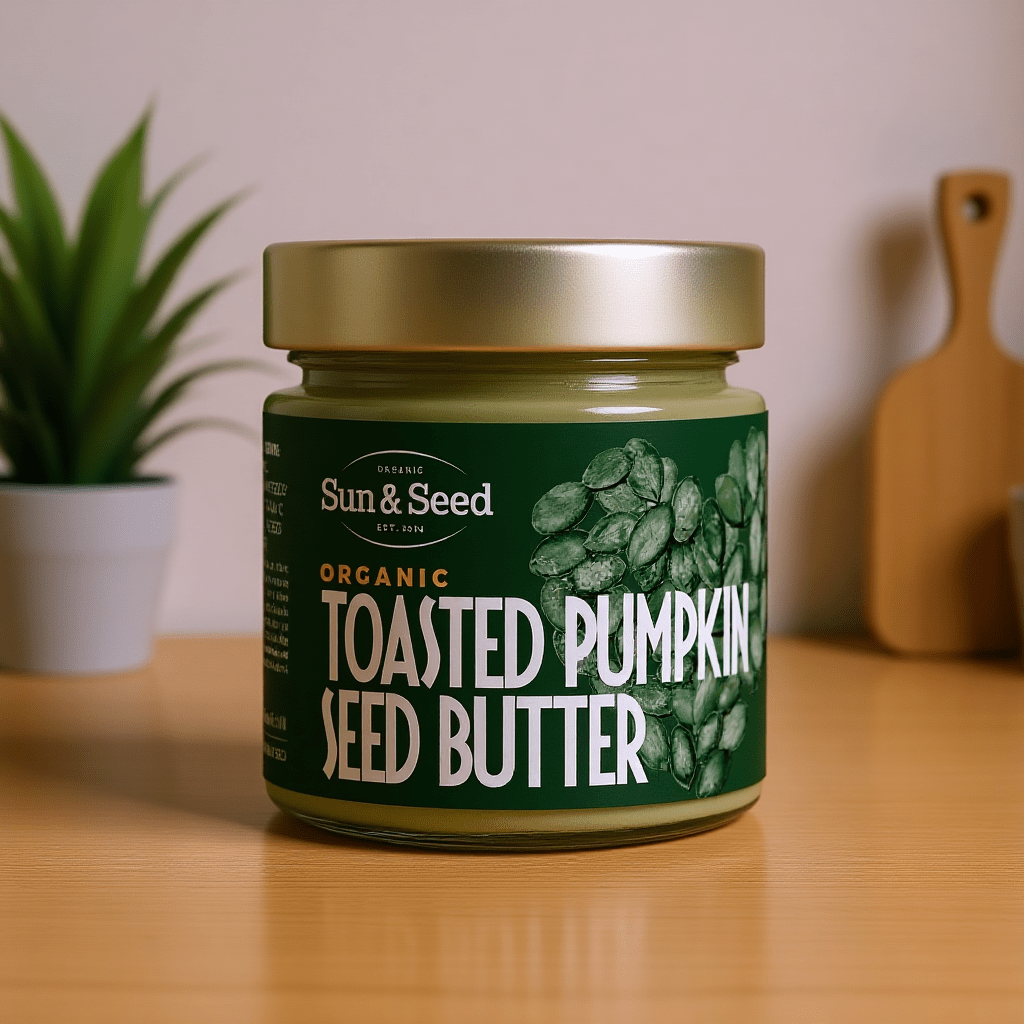 Organic Toasted Pumpkin Seed Butter 200g
