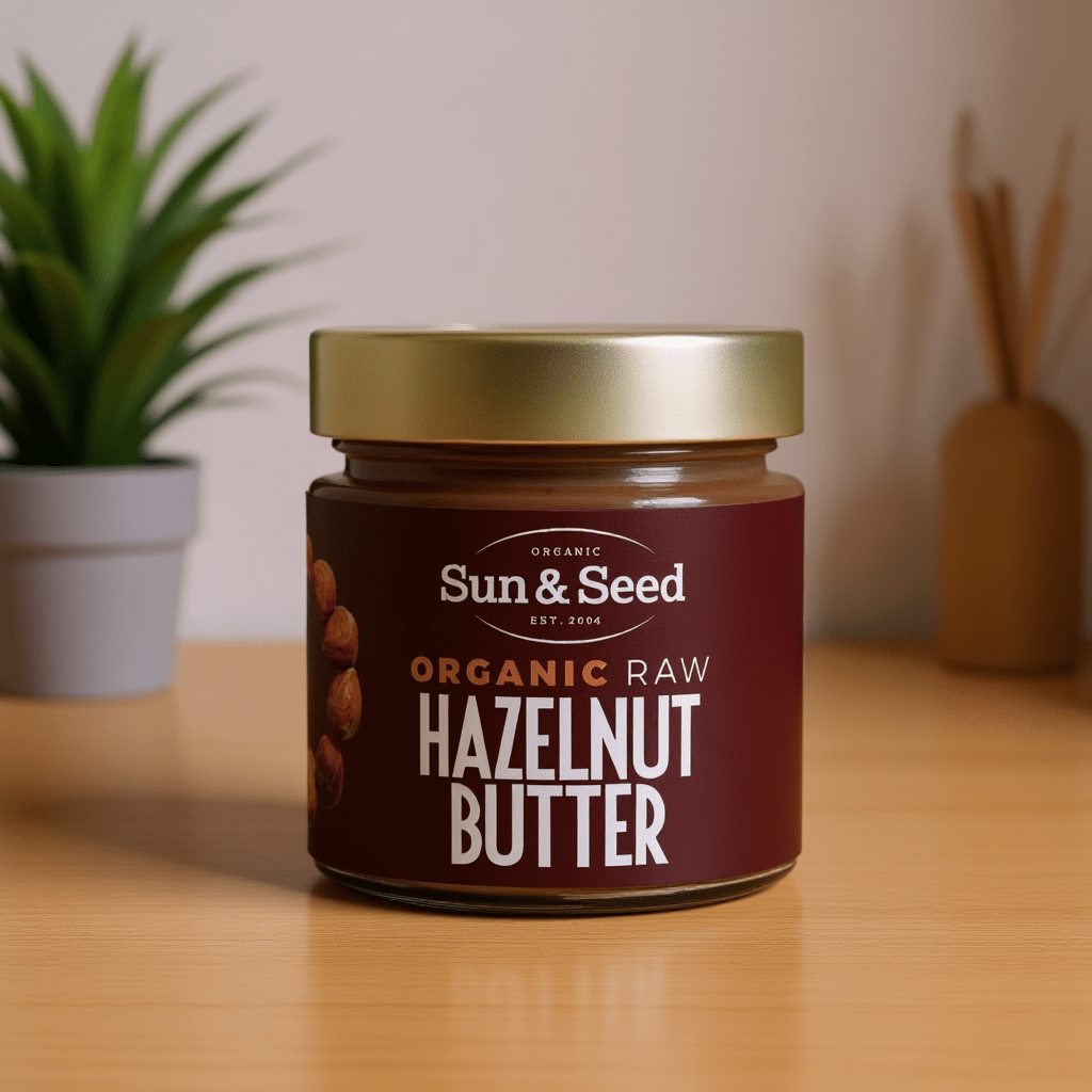 Organic Raw Hazelnut Butter 200g