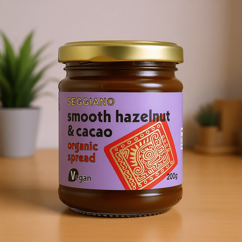 Organic Smooth Hazelnut & Cacao Spread 200g