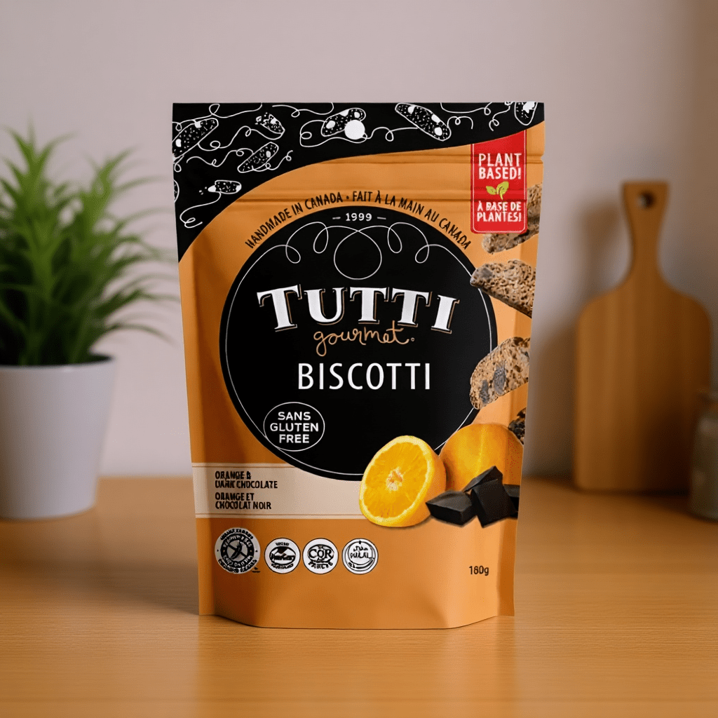 Handmade Orange Dark Choc Biscotti 180g