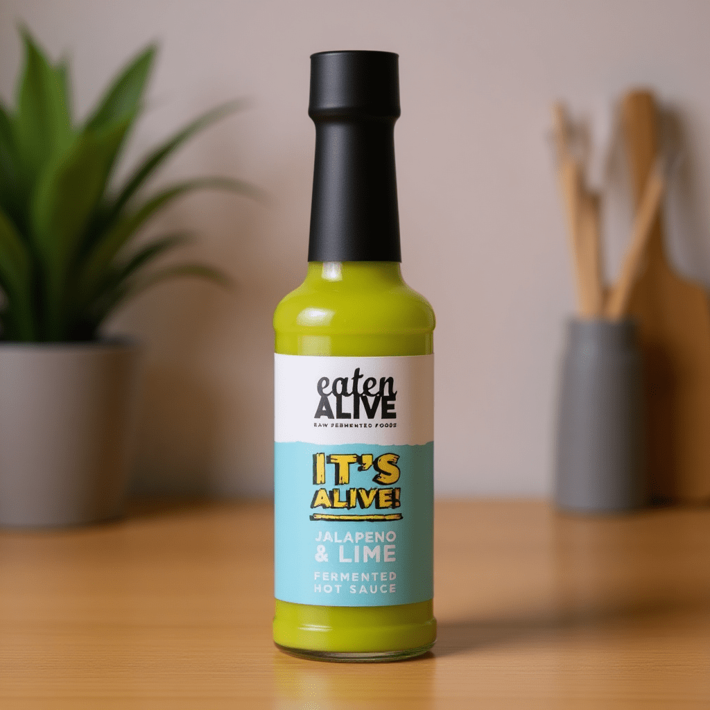 Jalapeno & Lime Raw Fermented Hot Sauce 150g