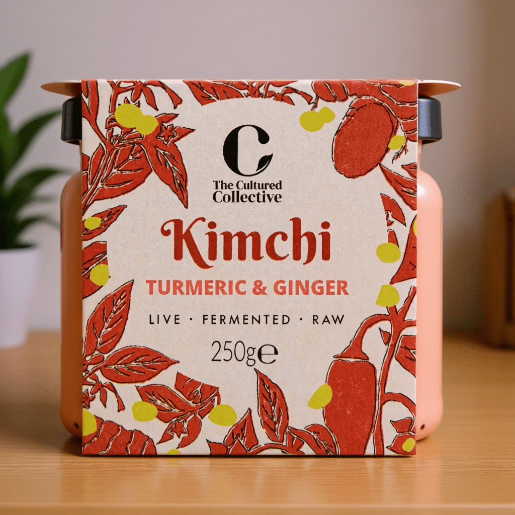 Turmeric & Ginger Kimchi 250g