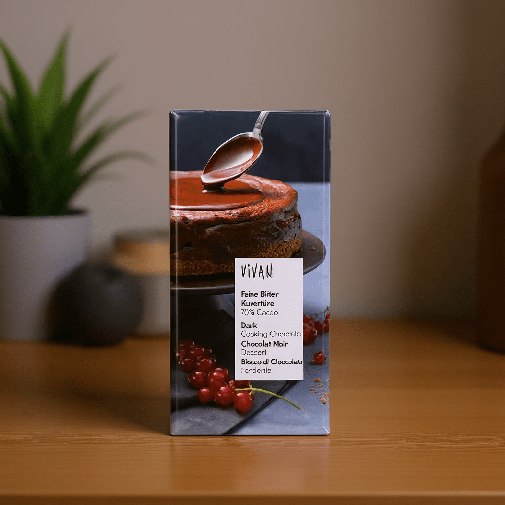 Dark Cooking Chocolate Vegan Organic 200g