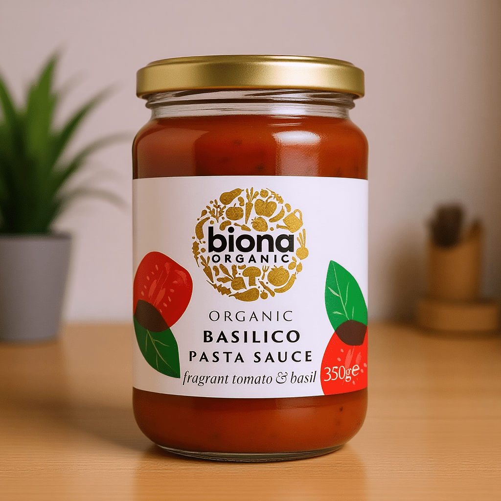 Organic Basilico - Tomato & Basil Pasta Sauce 350g