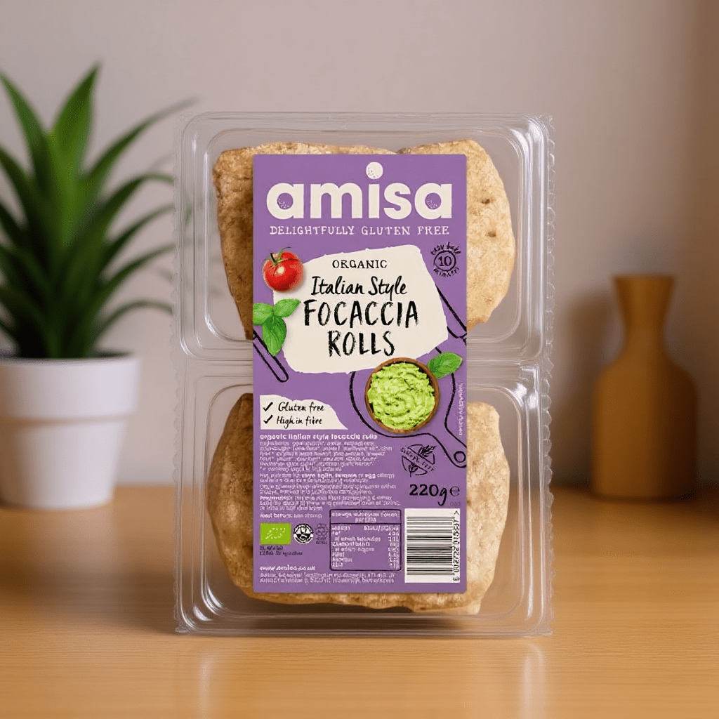 Classic Italian Style Gluten Free Bread Rolls 220g