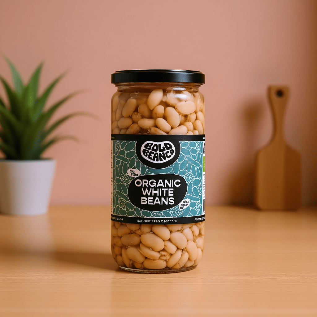 Organic White Beans 700g