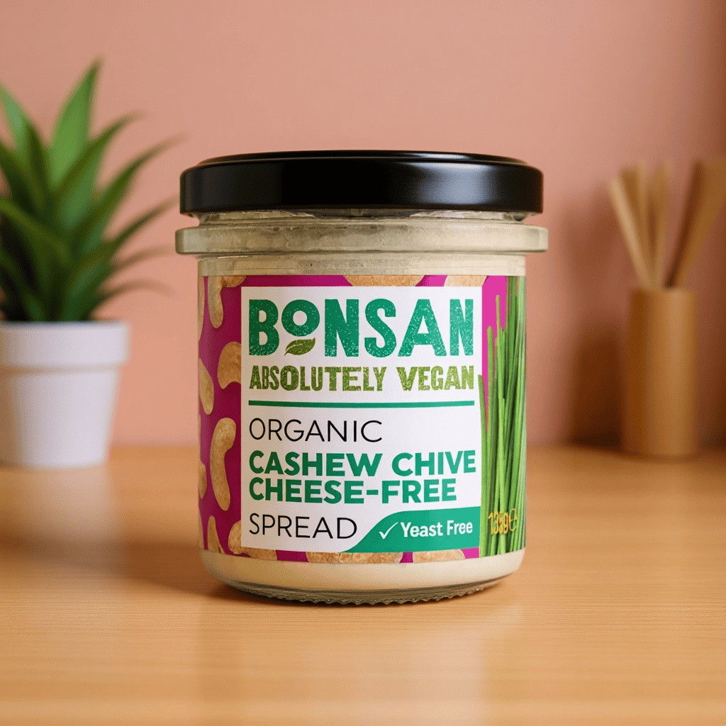 Cashew Chive Cheese-Free Spread Organic Vegan 135g