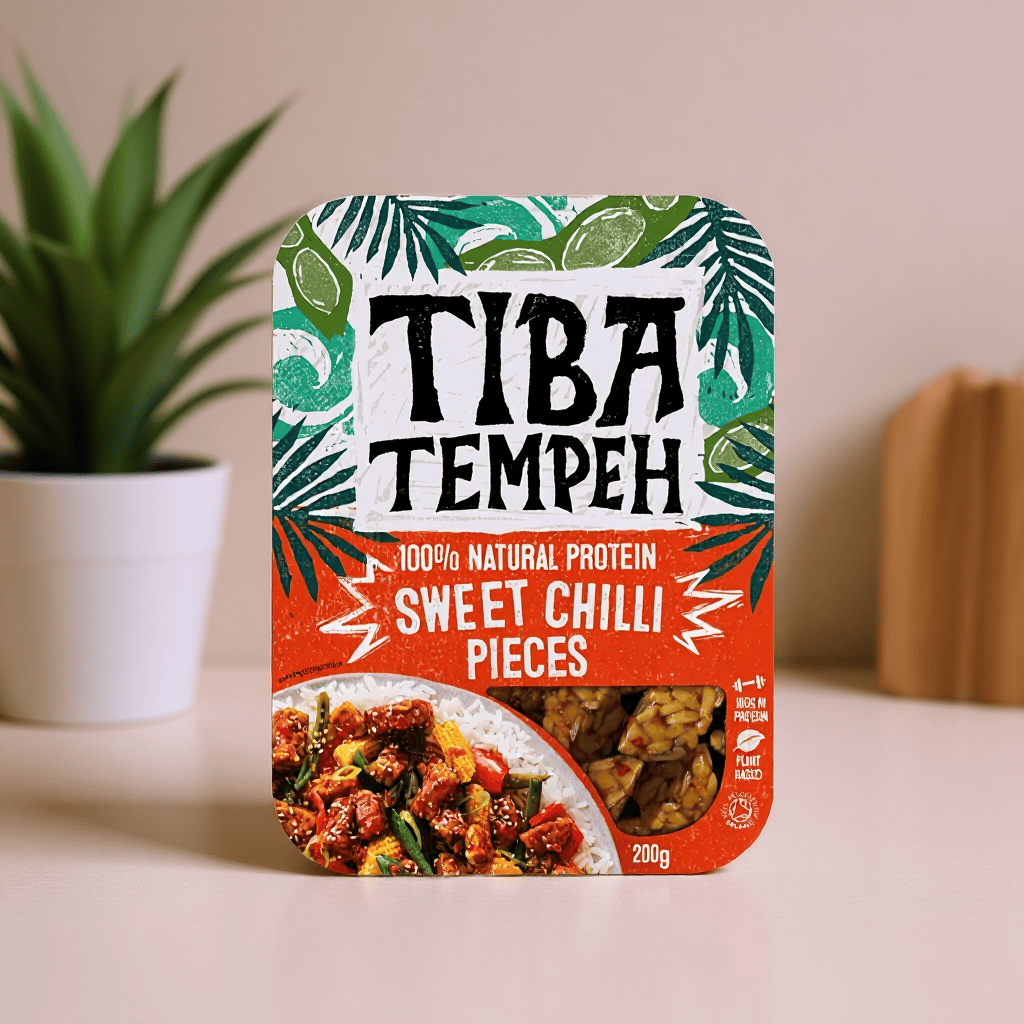 Sweet Chilli Tempeh Pieces 200g