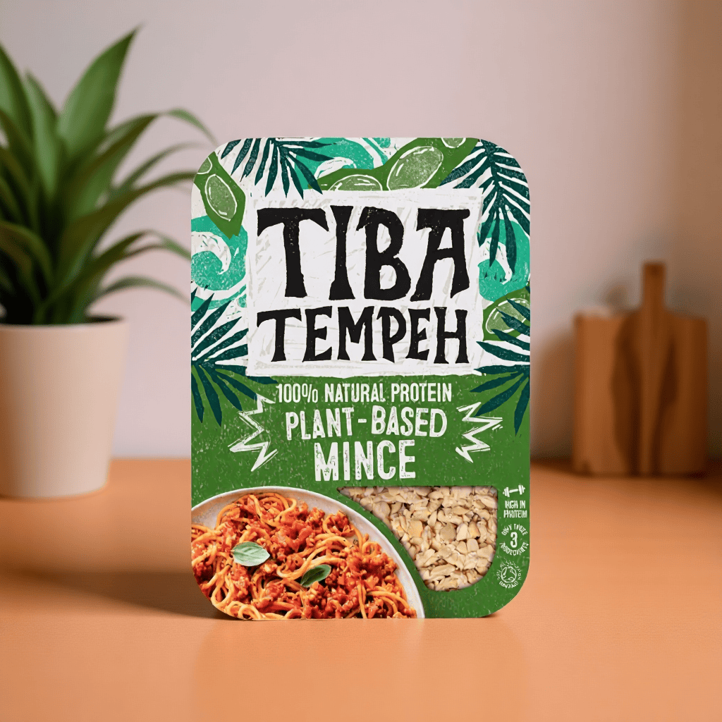 Organic Tempeh Mince 200g by Tiba Tempeh