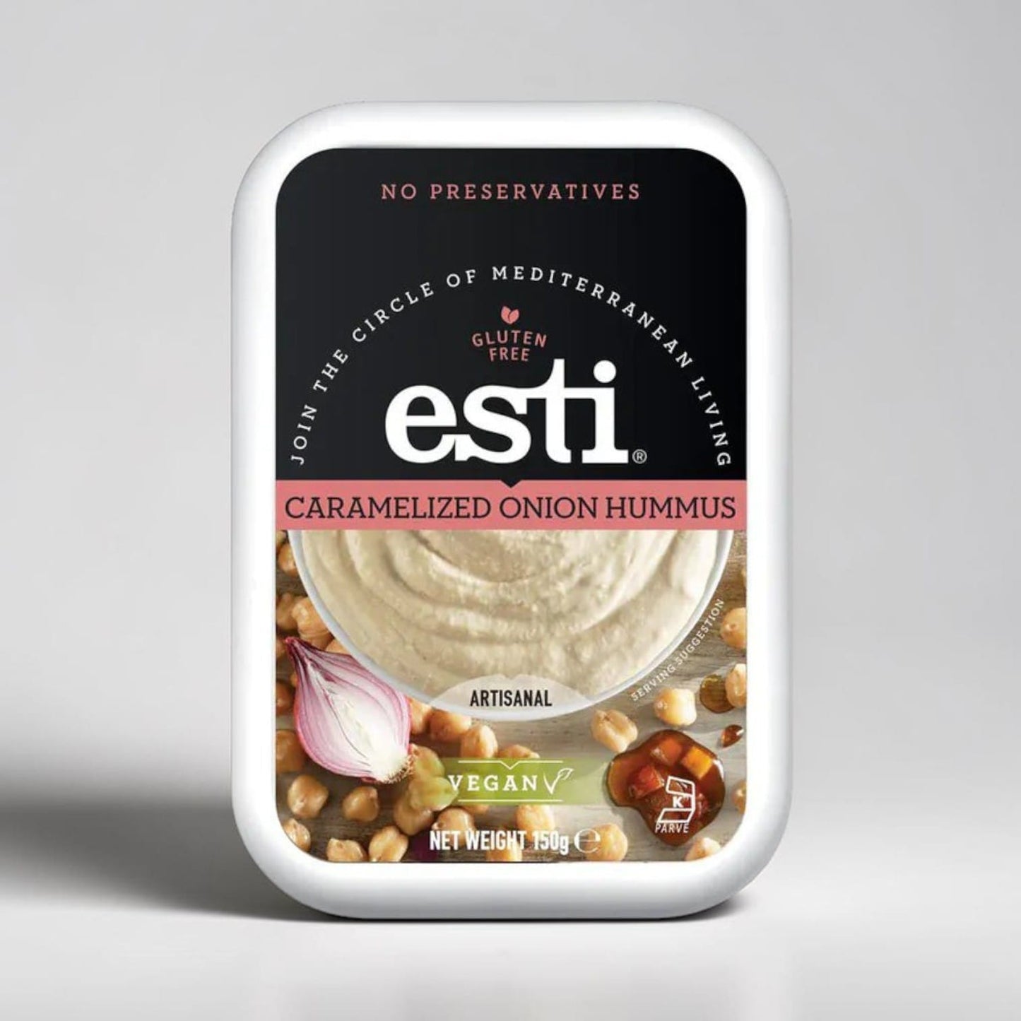 Caramelised Onion Hummus by Esti