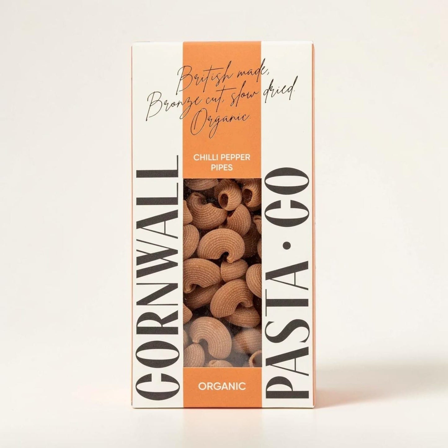 Organic Chilli Pepper Pipes by Cornwall Pasta Co