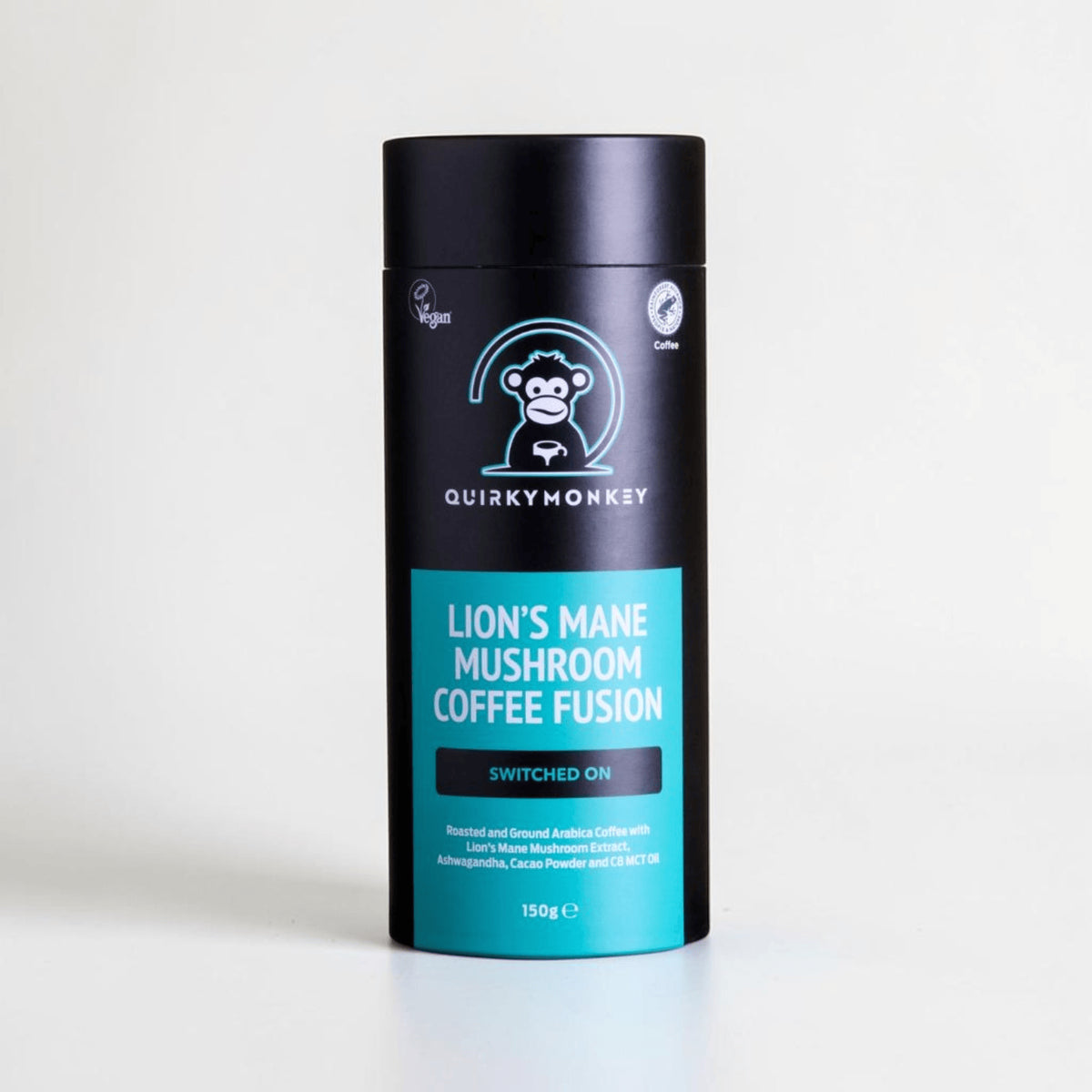 Lion's Mane Mushroom Coffee Fusion by Quirky Monkey
