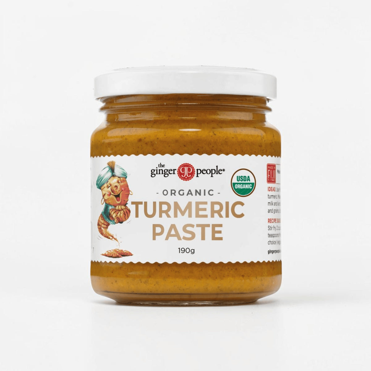 Ginger Party Organic Turmeric Paste
