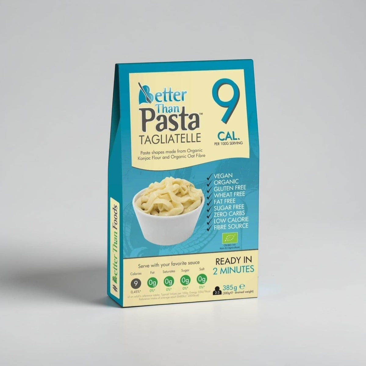Organic Konjac Tagliatelle Pasta 385g by Better Than