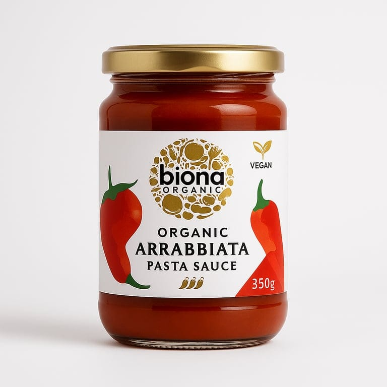 Organic Arrabbiata - Hot & Spicy Pasta Sauce 350g
