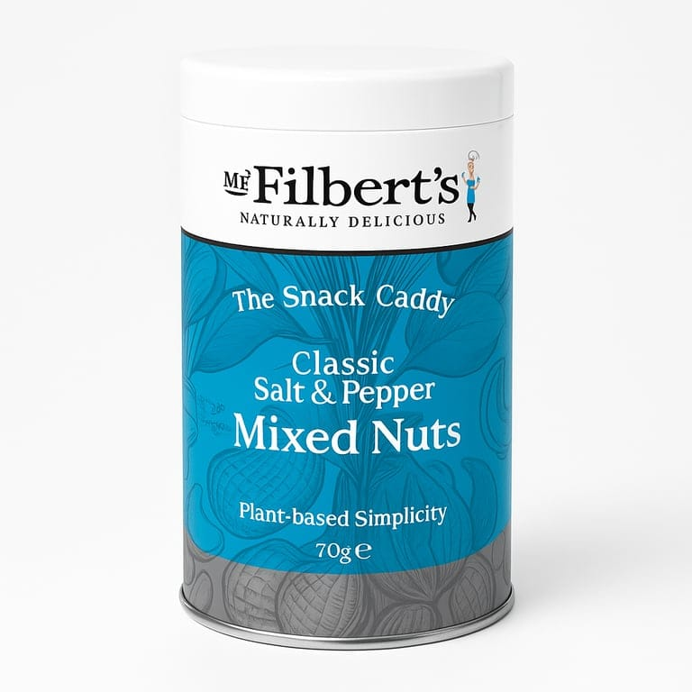 Salt and Pepper Mixed Nuts Gift Tin 70g