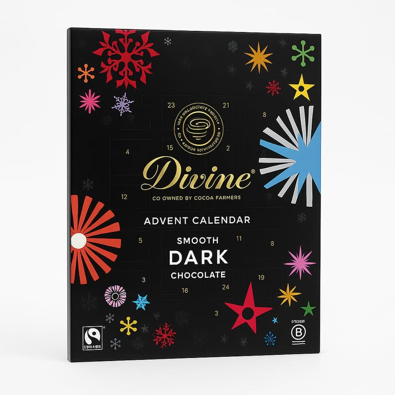 Fairtrade Dark Chocolate Advent Calendar 85g