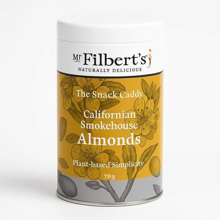 Californian Smokehouse Almonds Gift Tin 70g by Mr Filberts