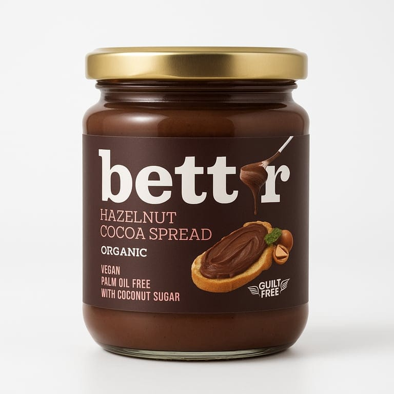 Organic Hazelnut Cocoa Spread 250g