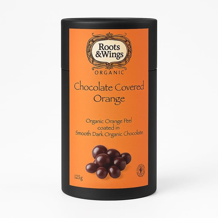 Organic Chocolate Covered Orange 120g