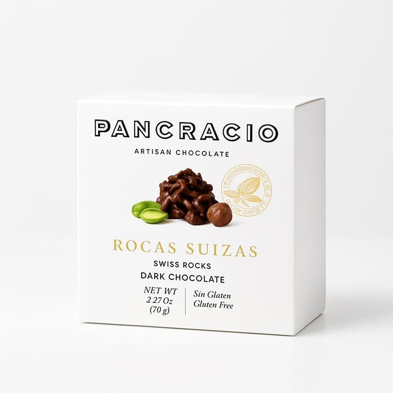 Dark Swiss Rocks Mini Box 70g