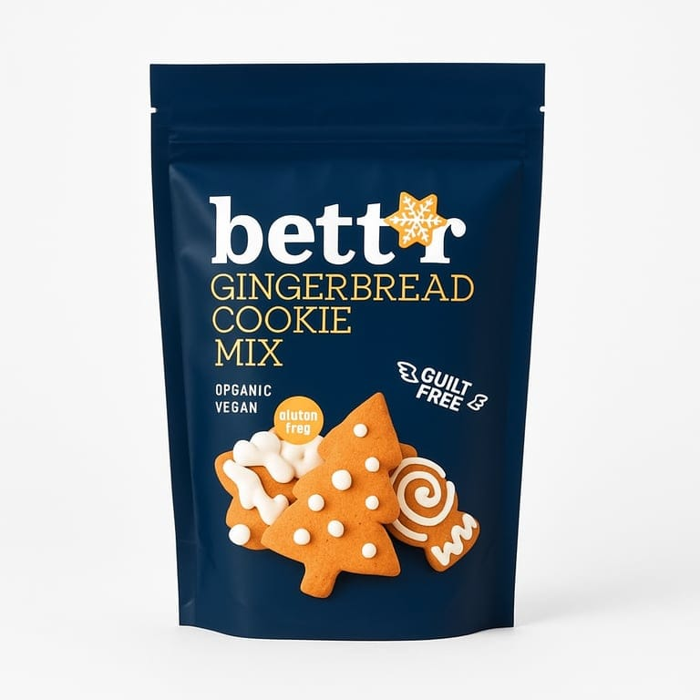 Organic Gingerbread Cookie Mix 350g by Bettr