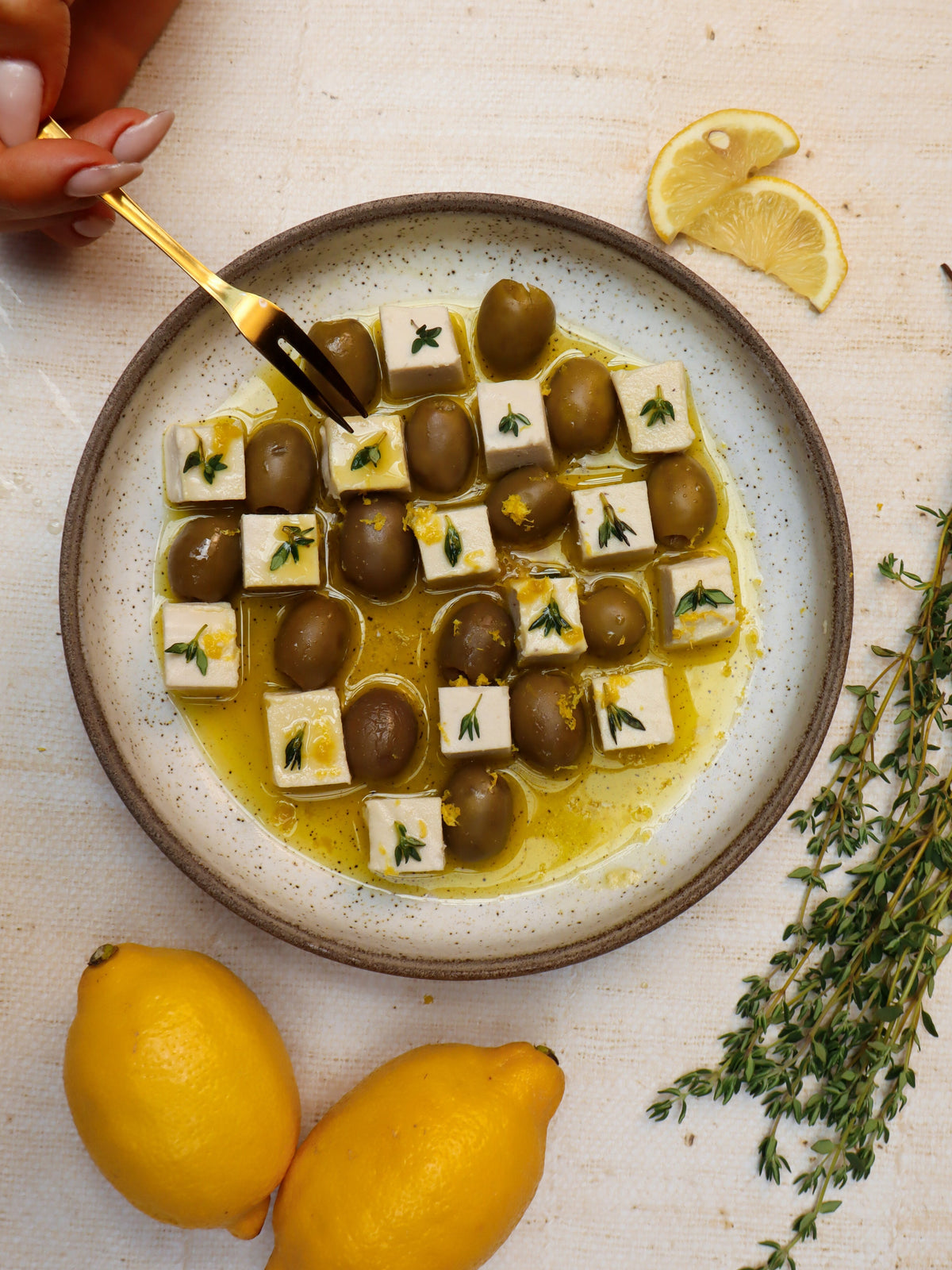 The Feta & Olive Checkerboard