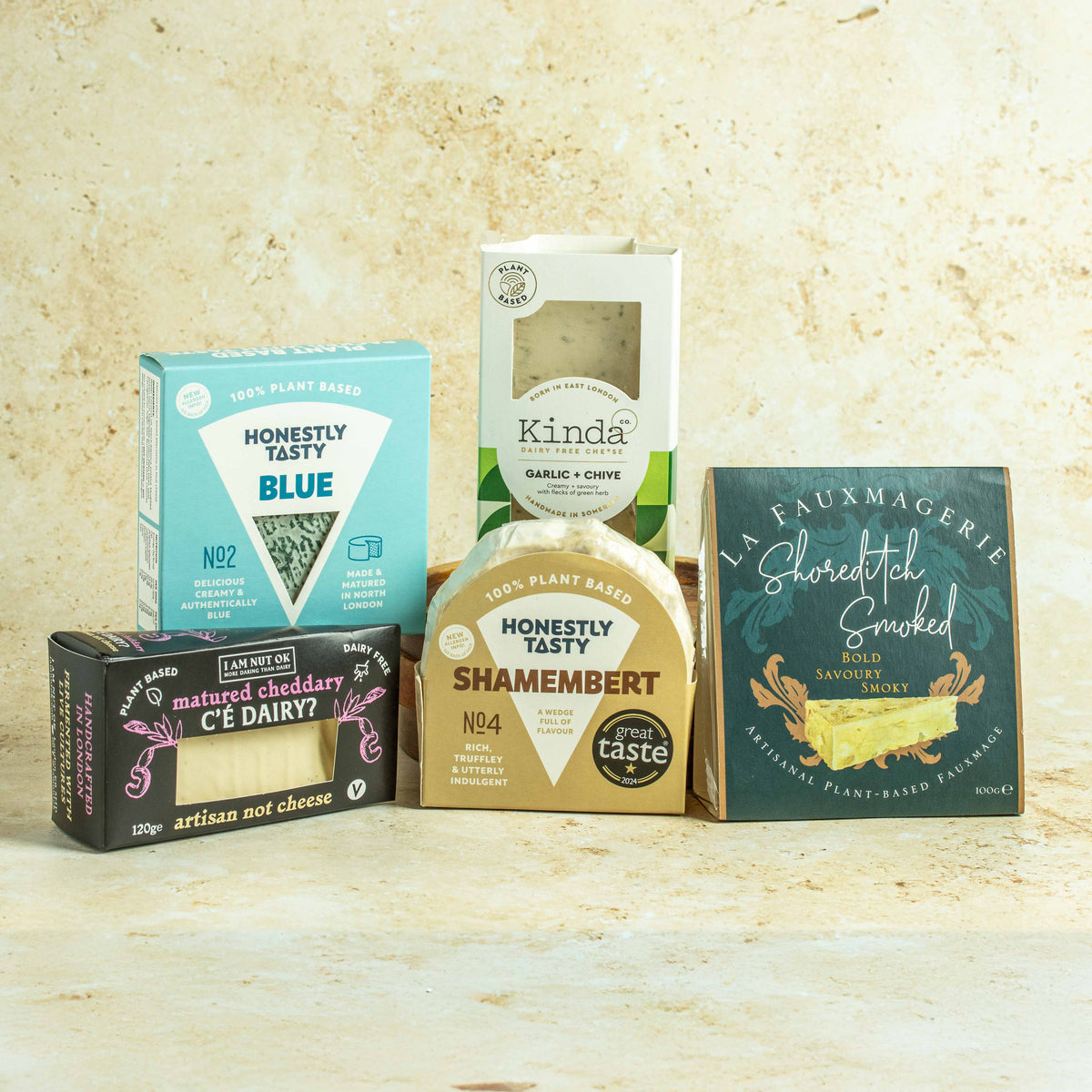 Plant-base artisan cheeses for next day delivery