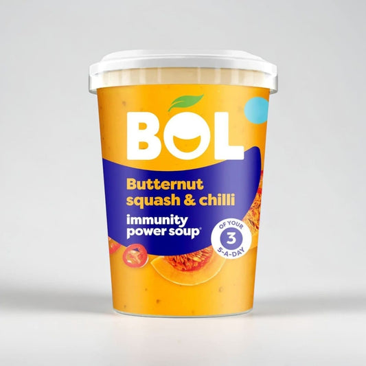 Butternut Squash & Chilli Power Soup by BOL
