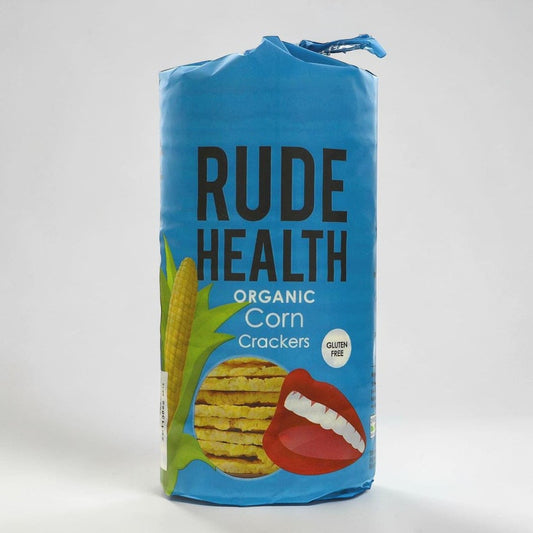Organic Corn Thins 130g by Rude Health