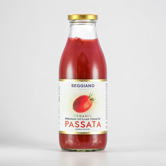 Organic Premium Sicilian Tomato Passata 500g by Seggiano