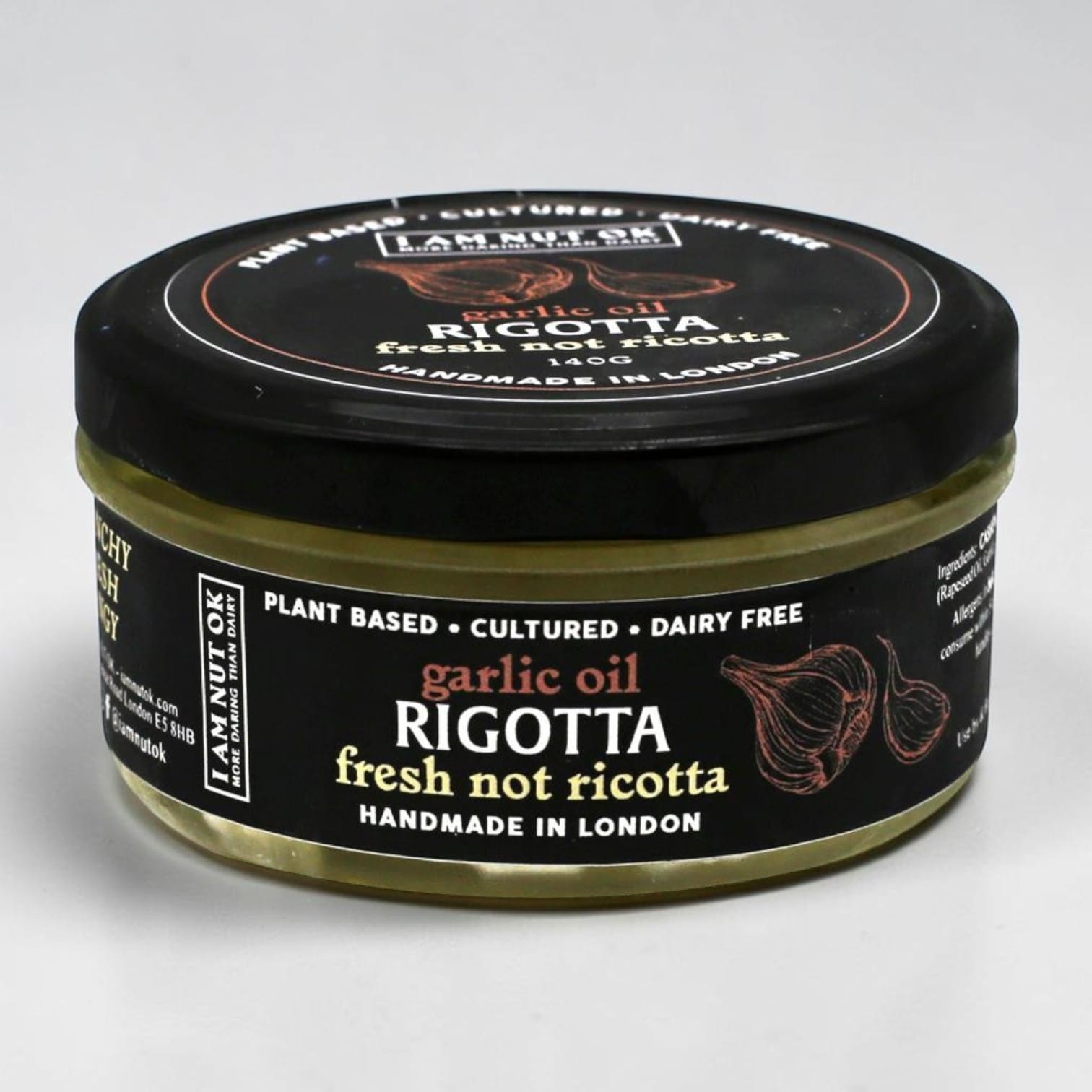 Garlic Rigotta 120g by I AM NUT OK