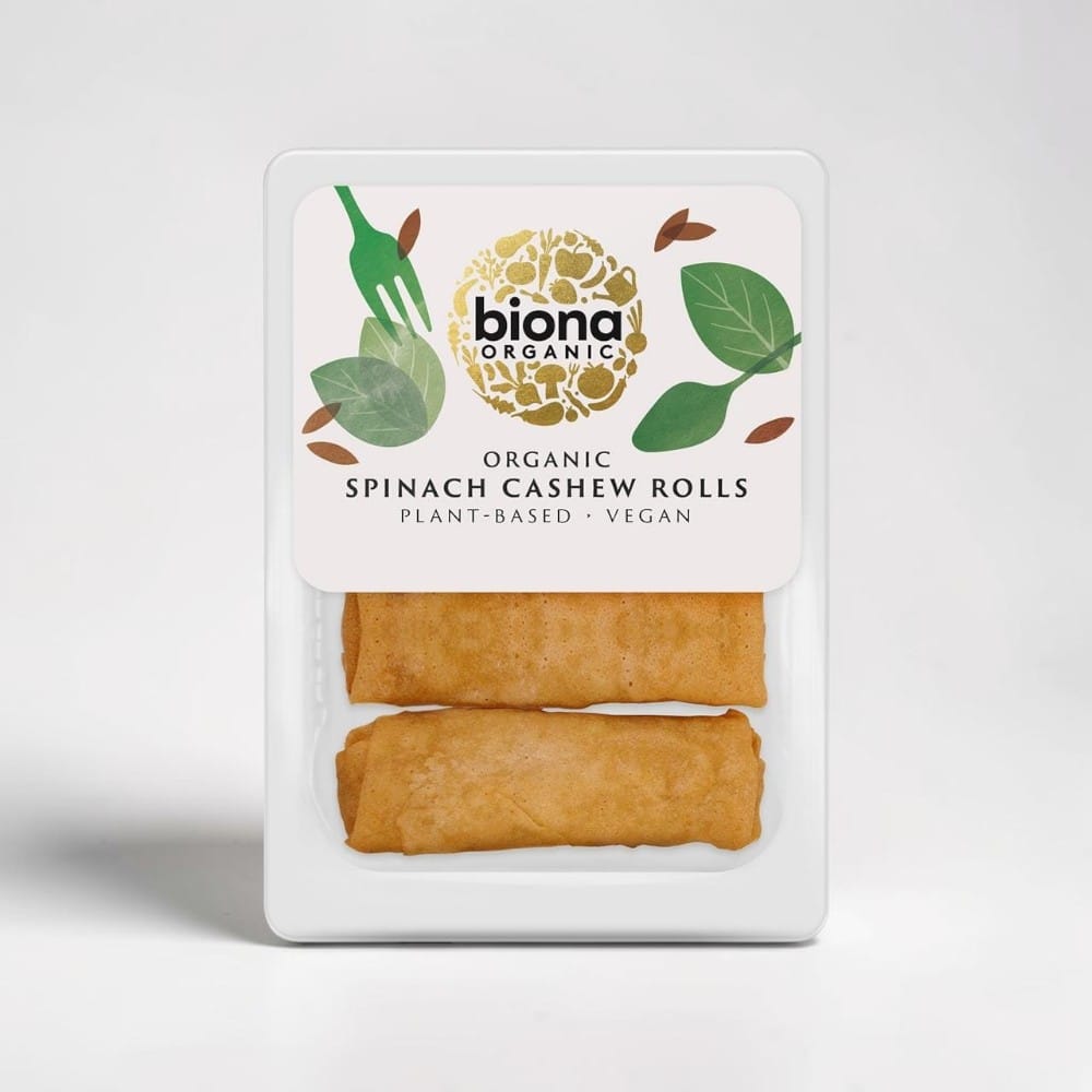 Organic Spinach Cashew Rolls Spelt Wrap