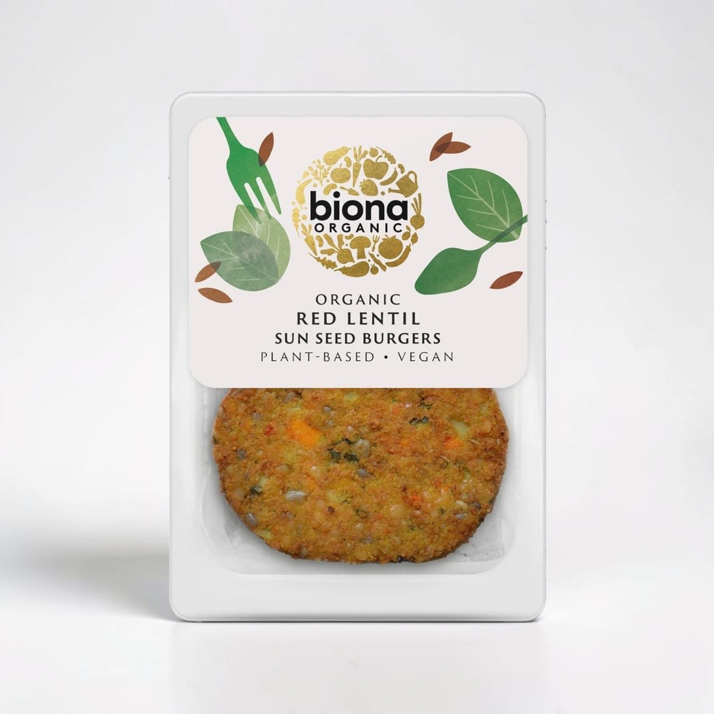 Organic Red Lentil Sun Seed Burgers