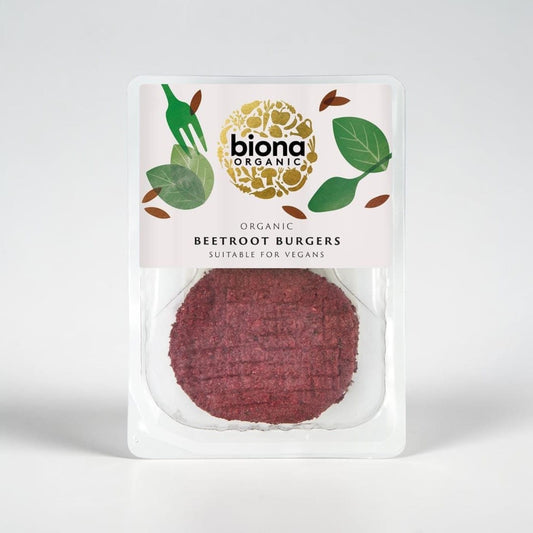 Organic Beetroot Burgers by Biona