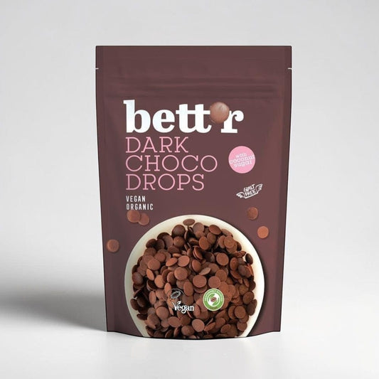 Dark Choco Drops 200g by Bettr