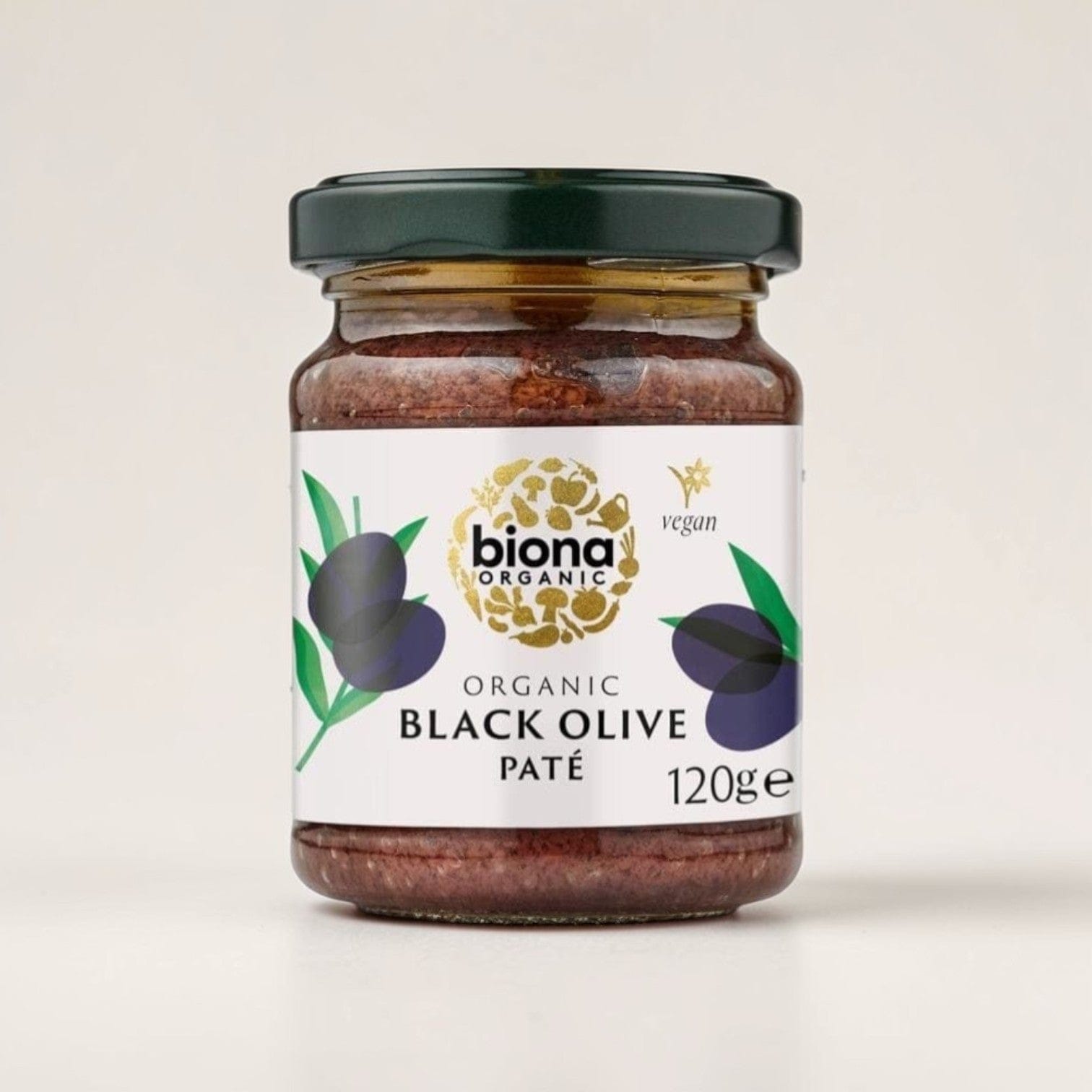 Organic Black Olive Pate 120g by Biona